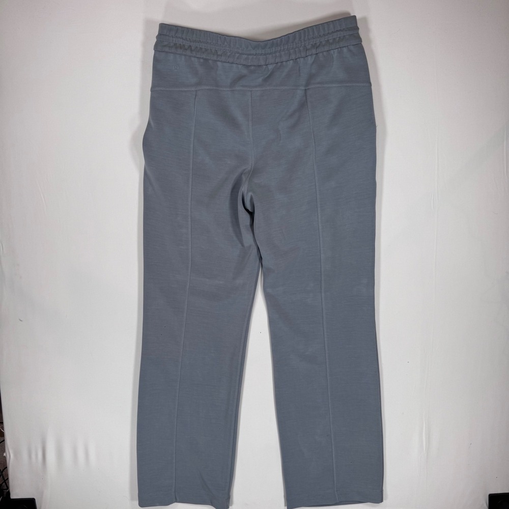 Lululemon Softstreme High-Rise Pant Full Length Chambray Grey 10 Comfy Travel - Picture 6 of 16